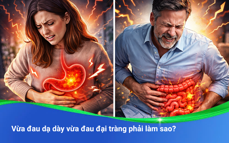 Vừa đau dạ dày vừa đau đại tràng: Nguyên nhân, Triệu chứng và Cách điều trị